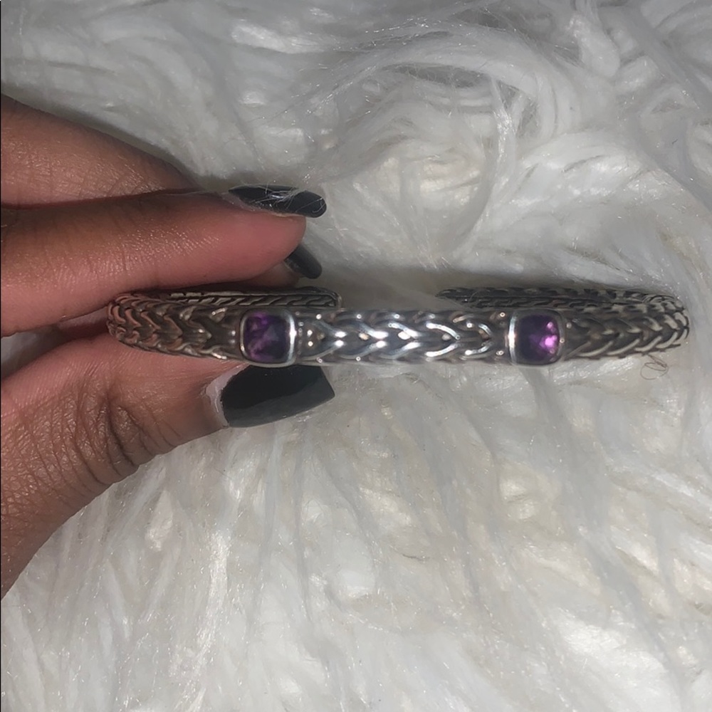 Authentic John Hardy Purple Stone Bracelet